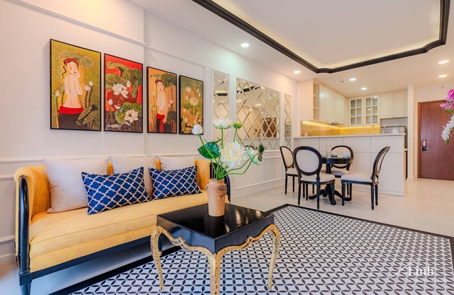 Vietnamese Indochine Apartment 2BRs - 5 minutes drive to the heart of Saigon
