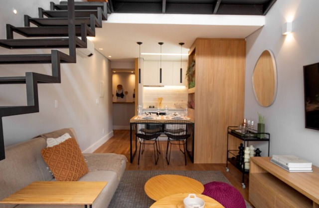 Vila Nova Conceição Apartment with Swimming Pool