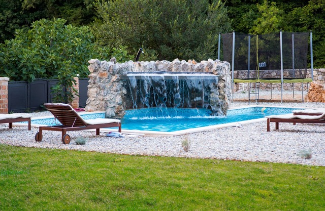 Vileletta with pool, waterfall, large garden - TRAVELER Reisburo Krk - ID 2212