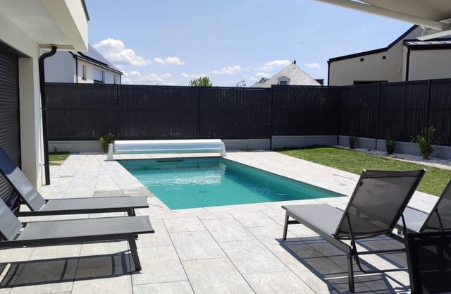Villa Almaé - Maison neuve proche plages avec piscine chauffée