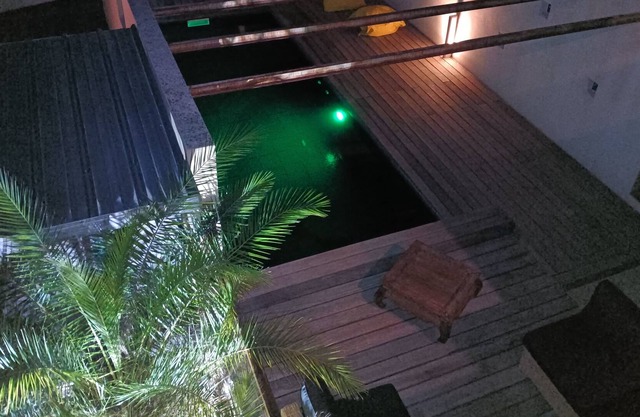 Villa Canopée, patio-pool 200 m from the beach