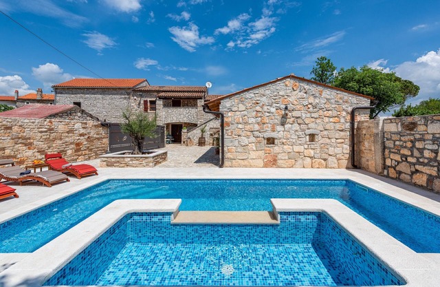 Villa Casa di Roccia for 8 people in Central Istria - pet friendly with heated pool & jacuzzi
