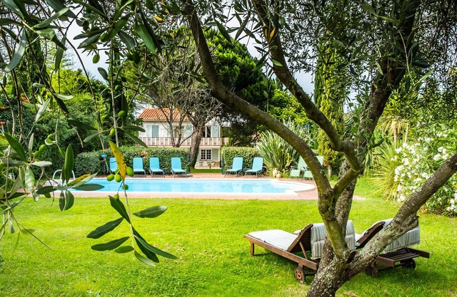 villa ground floor completely renovated swimming pool large garden-Céret