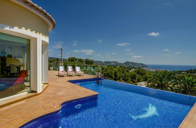 Villa in Moraira with Pool near Beach