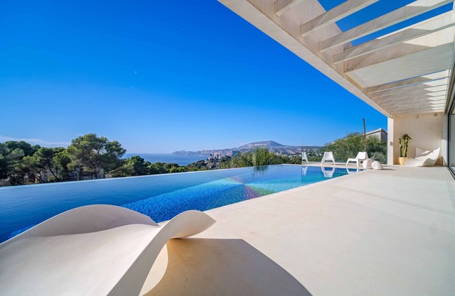 Villa Iris Javea, with Infinity Pool and Sea Views