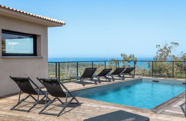 Villa Kalinas Classée 4 à Solenzara - Vue mer à 180°