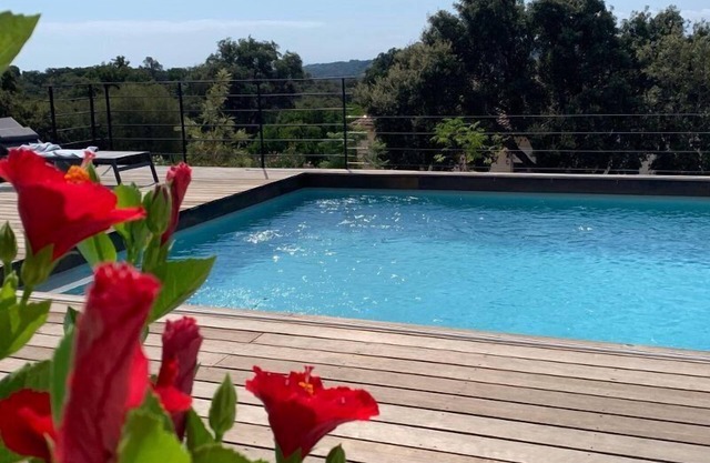 Jolie Villa Pers Récente Climatisée Piscine Chauffée Vue Mer 