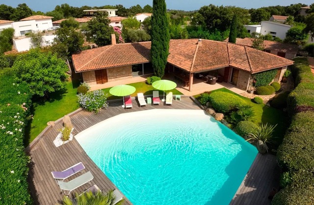 Villa Standing Personnes Piscine Plage Le Paradis Zonza 