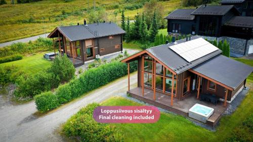 Villa Lumikki 1&2 - 16 hlö, Both villas, Luoteis-Himos Ski-inout