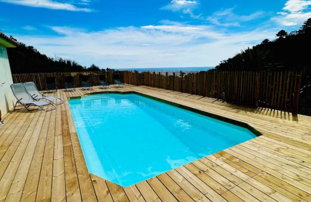 Villa Mare è Machja with pool and sea view