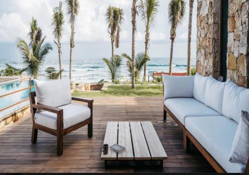 Villa Nordic Luxury Front Beach