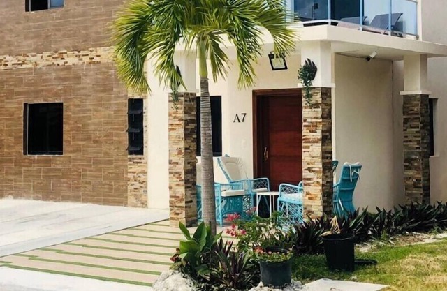Villa Punta Cana secure residence with swimming pool