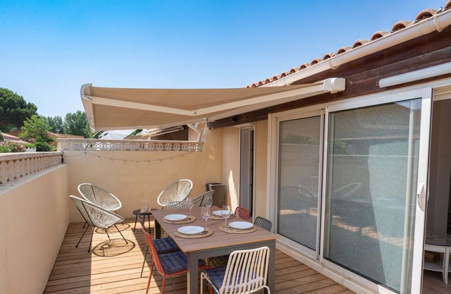 Villa rénovée climatisée à 600m de la plage