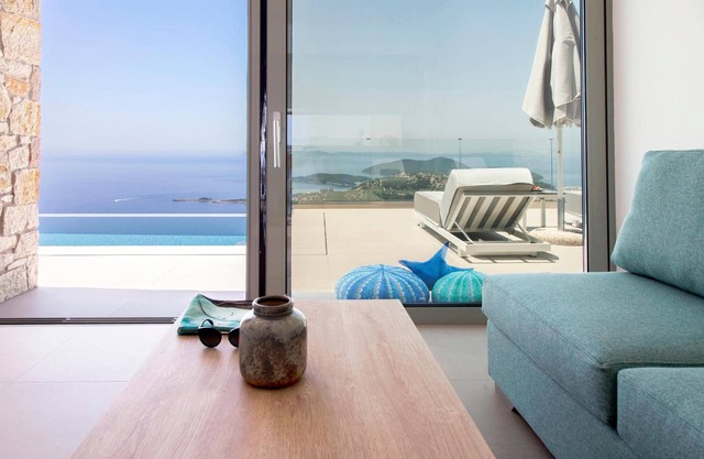 Villa 'Sivota Sunset Two-Bedroom 3' with Sea View, Wi-Fi and Air Conditioning