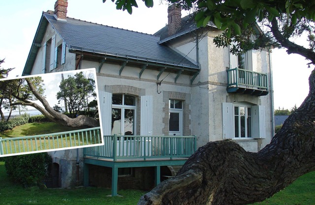 Villa Sorlock, family, sea view in the town of Quimiac Mesquer