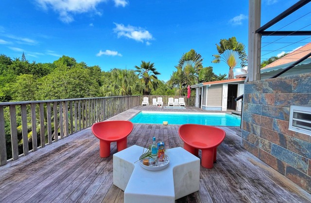 Villa Tiffany, Anse Mitan