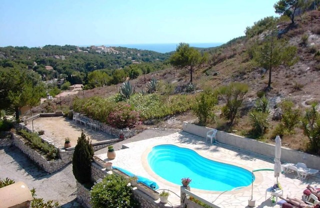 Villa top on the blue coast