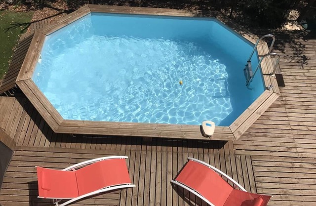 Villa with private pool 2 min walk from the beaches, ultra-equipped kitchen