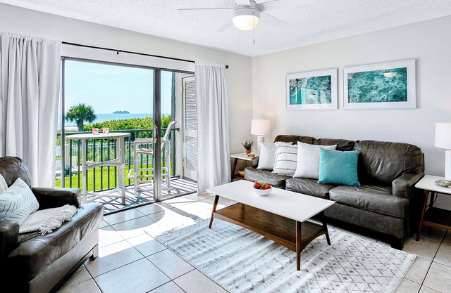 Wake Up to Ocean Views Direct Beachfront Condo with Balcony and Heated Pool