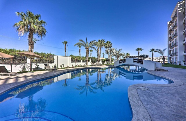 Walk to Beach: Modern Cabo Condo w/Balcony!