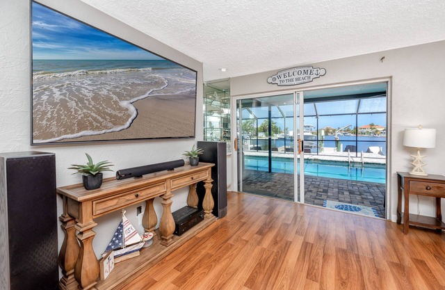 Waterfront Home with HEATED POOL!