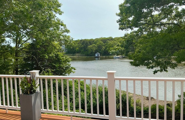 Waterfront Luxury on the Centerville River | Dock, Hot Tub, AC | Sleeps 12