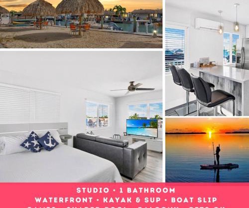 Waterfront Studio 2, Couples Oasis, Kayaks, Pool