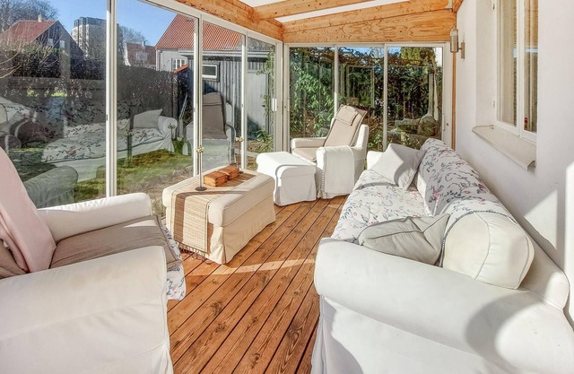 Welcome to this family holiday home in the centre of the popular coastal town of Höganäs.