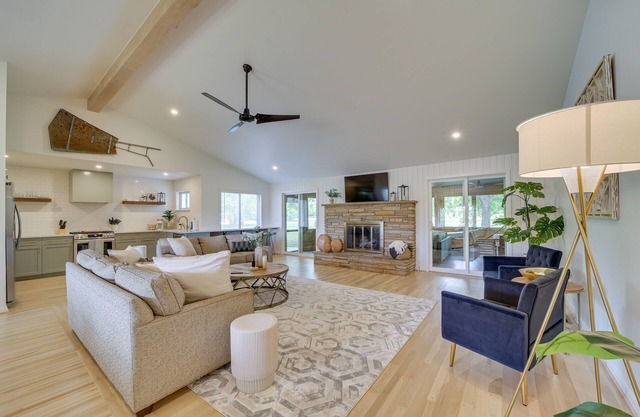 Well-Appointed Tulsa Home w/Fire Pit & Patio!