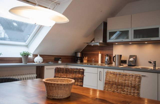 Well-maintained apartment offers superb views of Winterberg