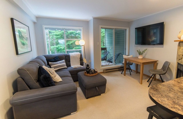 Whistler Creekside Condo. Extremely close to gondola for skiing and bike park access.