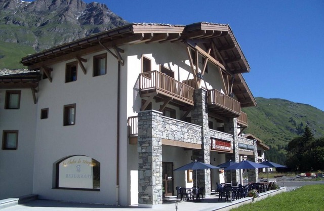 Wifi, 200m from resort center, fitness, balcony, tv, ski locker, 60m², Bessans