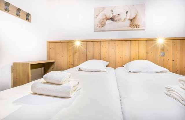 Wifi, ski-in/ski-out & foot of the slopes, 4th floor, view mountain, swimming pool, sauna, hammam