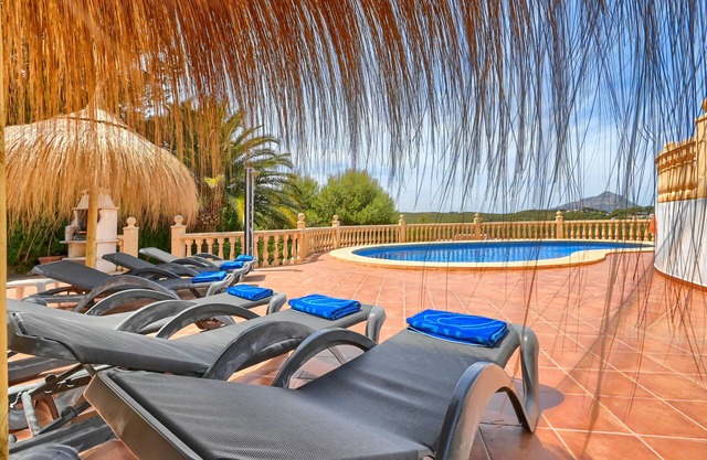 Wonderful and comfortable villa with private pool in Javea, Costa Blanca, Spain for 6 persons