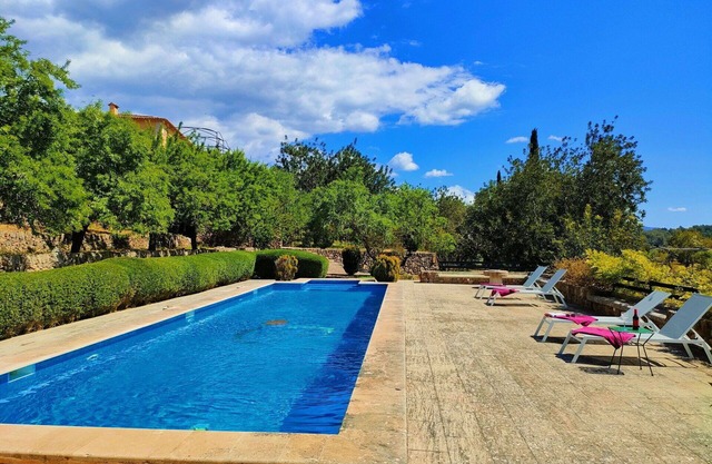 Wonderful private villa with private pool, A/C, WIFI, TV, patio, panoramic view and parking