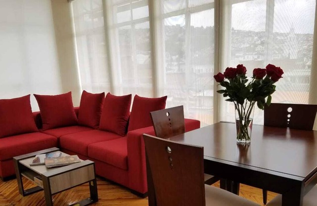 Wonderful view of the city, very comfortable place with 2 bedrooms
