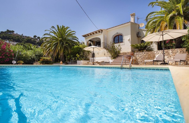 Wonderful villa with private pool in Moraira, Costa Blanca, Spain for 4 persons