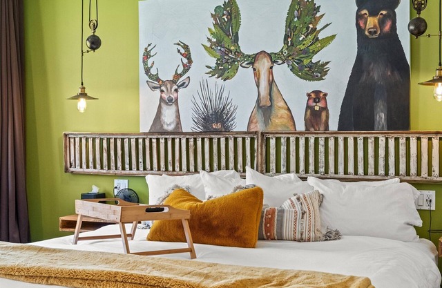 Woodland Retreat | Cozy King Room with Whimsical Forest Charm