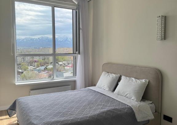 Almaty Apartment | Двухкомнатная студия с панорамным видом на горы