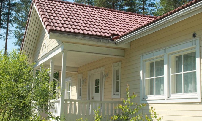 Enonkoski House | Коттедж в Финляндии, Enonkoski (желтый)