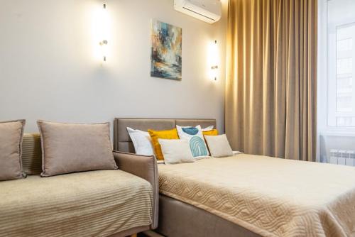 Almaty Apartment | Светлая квартира-студия в 5-минутах от Мега Парк