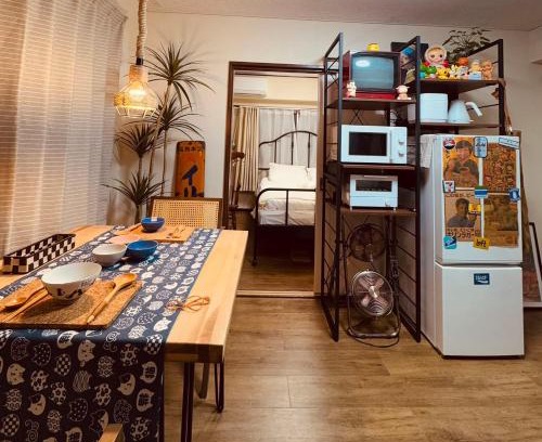 Sugamo Apartment | ネギハウス,Negi House with Retro Vibes in Shopping Street,Group Friendly