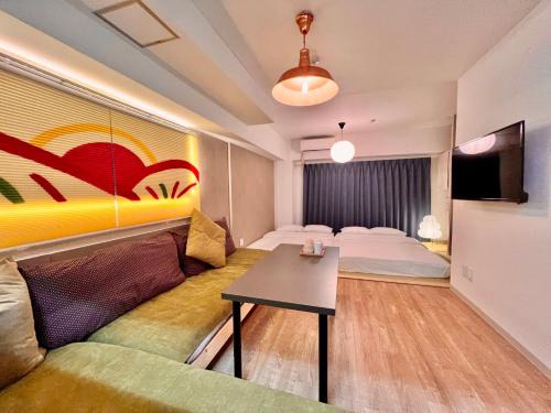 Taito Apartment | 浅草寺3分|浅草駅6分|開放的|畳寝室|2-6人|成田&羽田空港直通