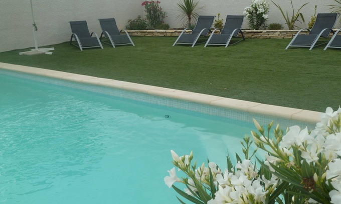 Lattes Apartment | 004 Large t1 of 42m2 with garden residence swimming pool