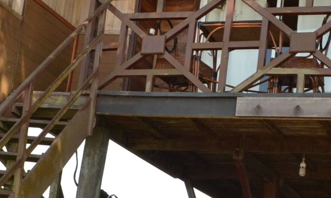 Kribi Cabin | 03. Cabin in Mango tree sea view 1 bedroom 3 beds