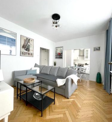 Srodmiescie Apartment | 08 Gdynia Centrum - Apartament Mieszkanie dla 6 os