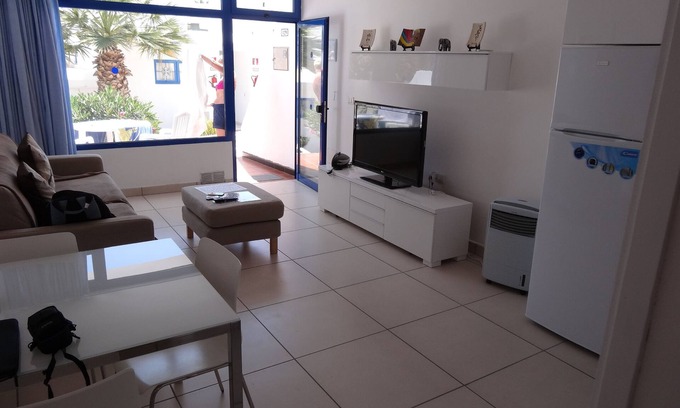 Puerto del Carmen Apartment | 1 Bed Apartment with pool view, high speed internet with 50” smart tv
