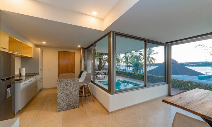 Santa Maria Huatulco Condo | 1 Bedroom Beachfront Residence W/Panoramic Views