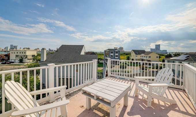 Southend House | 1 Block to Inlet Beach: Brigantine Family Home