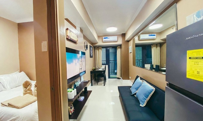 Barangay 76 Condo | 1 BR Fully Furnished Condo across MOA with Pool and Parking - Shore3 Unit 1144
